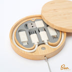 Bamboo Cable Case