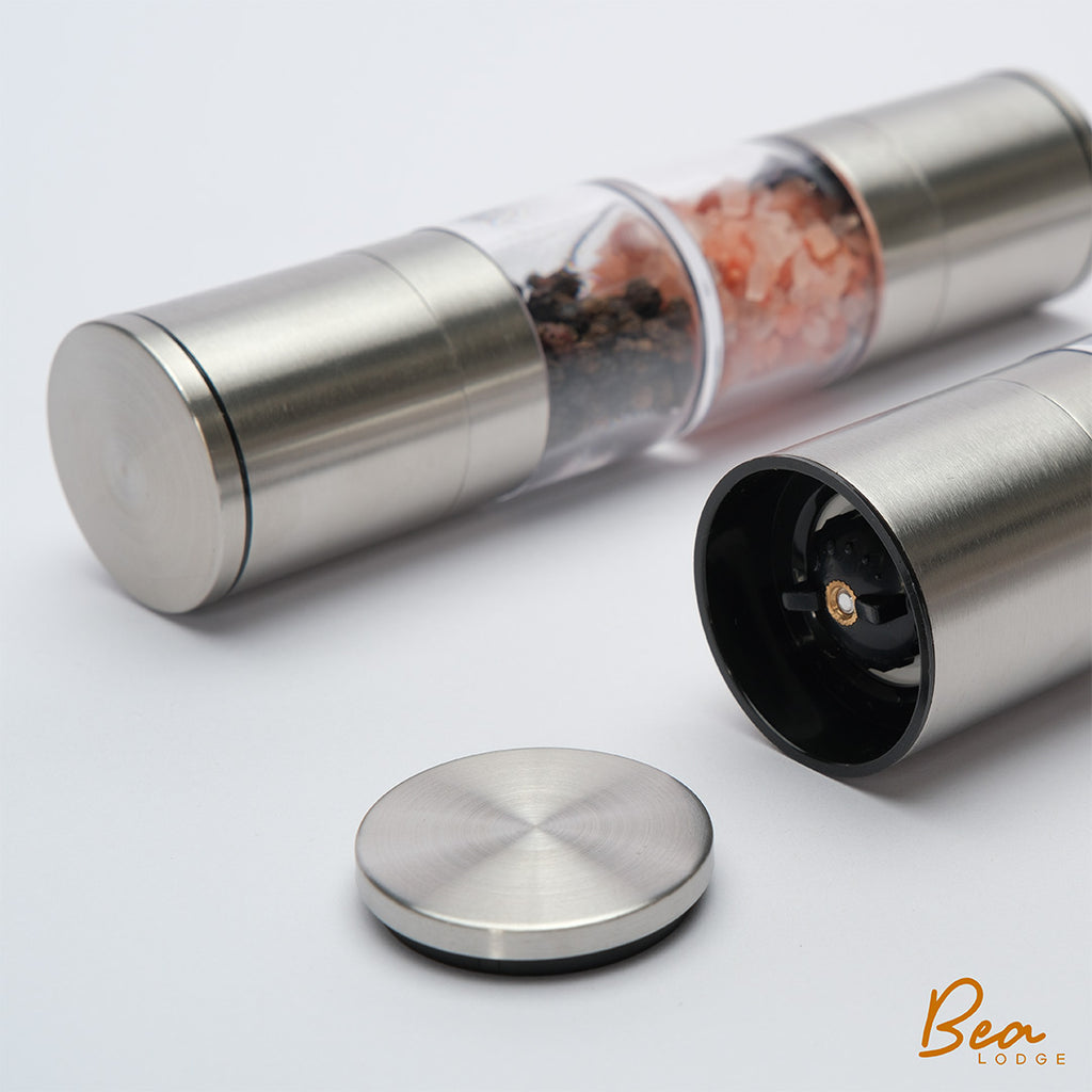 Manual Stainless Steel Dual Grinder