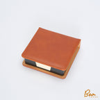 Memo paper with PU Leather case