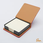 Memo paper with PU Leather case